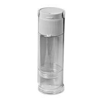 Thumbnail for 12x Ribbed Portable Pet Bottle in White