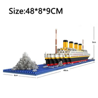 Thumbnail for NNEOBA Titanic Ship Toy with LED Light