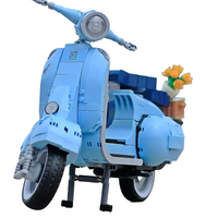 Thumbnail for NNEOBA NEW Roman Vespas 125 MOC 10298 Motorcycle City Toys