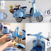 Thumbnail for NNEOBA NEW Roman Vespas 125 MOC 10298 Motorcycle City Toys