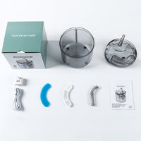 Thumbnail for Standard Version Pet Water Fountain with USB Interface and Certified Plug – Transparent Design