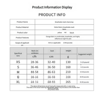 Thumbnail for Reflective Dog Harness with Leash, No-Pull Vest Harness for Dogs, Adjustable Dog Vest with Handle, Walking Training Pet Harness L size