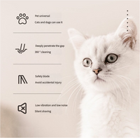 Thumbnail for Portable Pet Hair Trimmer in Mint Green with Precision Blade and Ergonomic Design