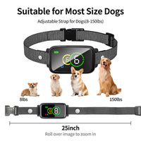 Thumbnail for Smart Dog Training Collar with Beep, Vibration Modes, and 7 Adjustable Sensitivity Levels ,Upgraded Design with LCD Display