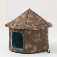 Thumbnail for Outdoor Waterproof Cat House - Insulated, Weatherproof, Warm Shelter for Cats, Ideal for Winter Protection, Size: S 35*40cm