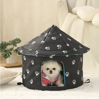 Thumbnail for Outdoor Waterproof Cat House - Insulated, Weatherproof, Warm Shelter for Cats, Ideal for Winter Protection, Size: M 40*41cm