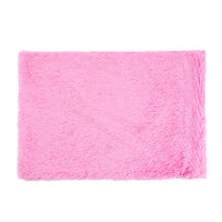 Thumbnail for Fluffy Pet Blankets-Soft Faux Fur, Anti-Anxiety Cozy Throws for Cats and Dogs, M 80*55cm bright pink