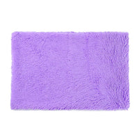 Thumbnail for Fluffy Pet Blankets-Soft Faux Fur, Anti-Anxiety Cozy Throws for Cats and Dogs, M 80*55cm Purple