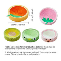 Thumbnail for Green Frog Cat Scratcher Bed - Sisal Scratch Pad with Fun Animal 40*40*10cm