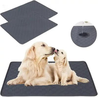 Thumbnail for 2 PCS Washable Waterproof Pet Pad -Non-Slip, Absorbent, Reusable Mat for Dogs and Cats L(100*70cm)