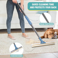 Thumbnail for Pet Hair Remover Floor Squeegee with Extendable Handle ,Effective Fur and Hair Sweeper for Hard Floors