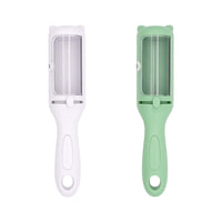 Thumbnail for Multi-Function Pet Grooming Brush with Self-Cleaning Feature - Ideal for Dogs and Cats 2 PCS (Green+White)