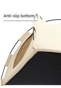 Thumbnail for Outdoor Cat House,Pet Tent -Windproof and Dustproof Shelter for Small Pets, Green, Size: M  40*40*37cm