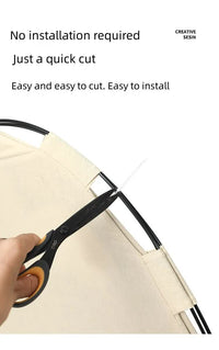 Thumbnail for Outdoor Cat House,Pet Tent -Windproof and Dustproof Shelter for Small Pets, Pink, Size: S  35*35*30cm