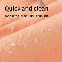 Thumbnail for Waterproof Dog Raincoat with Hidden Leash Hole - Windproof and Comfortable for Outdoor Walks, Size:XL (Back Length 35cm/13.77in, Bra 49cm/19.29in) White