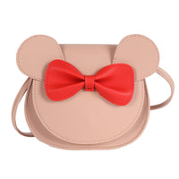 Thumbnail for Adorable Bow Bear Crossbody Bag for Kids - khaki Small Shoulder Bag 13*13*5cm