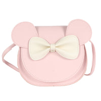 Thumbnail for Adorable Bow Bear Crossbody Bag for Kids - Pink Small Shoulder Bag 13*13*5cm