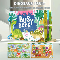Thumbnail for Themed Busy Book Set - Educational Activity Books for Preschool Learning (Farm, Vehicles, Dinosaurs, Ocean, and Forest,5 books in total)
