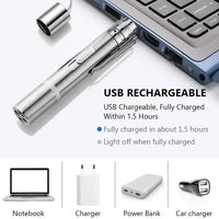 Thumbnail for 2PCS USB Rechargeable Multifunctional Laser Pointer for Cats - Interactive Toy with Star and Butterfly Patterns