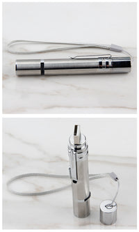 Thumbnail for 2PCS USB Rechargeable Multifunctional Laser Pointer for Cats - Interactive Toy with Star and Butterfly Patterns