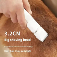 Thumbnail for White T70 4-in-1 Pet Grooming Kit – Full Body, Detail, Paw Hair Trimmer & Nail Grinder