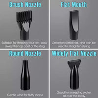 Thumbnail for Pet Hair Dryer with Multiple Nozzles - Powerful and Quiet for Dogs and Cats (Yellow)