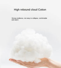 Thumbnail for Gray Totoro Half-Enclosed Cat Bed - Soft Short Velvet Fabric with Sponge + PP Cotton Filling, M Size (35x35x30cm)