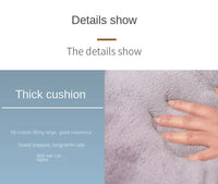 Thumbnail for Pink Half-Enclosed Cat Bed - Soft Short Velvet Fabric with Sponge + PP Cotton Filling, S Size (28x28x30cm)