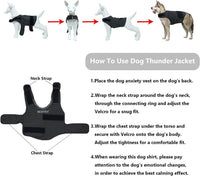Thumbnail for XS Dog Vest Jacket - Warm, Soft, and Comfortable Dog Coat for Winter, Calming and Insulating Dog Apparel