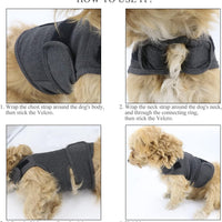Thumbnail for S Dog Vest Jacket - Warm, Soft, and Comfortable Dog Coat for Winter, Calming and Insulating Dog Apparel