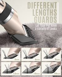 Thumbnail for Silent Pet Hair Clipper - Electric Grooming Clippers for Dogs & Cats