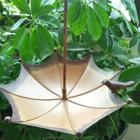 Thumbnail for Umbrella-Shaped Bird Feeder - Metal Hanging Garden Decoration