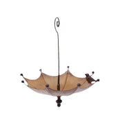 Thumbnail for Umbrella-Shaped Bird Feeder - Metal Hanging Garden Decoration