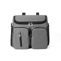 Thumbnail for Grey Universal Stroller Organizer Bag - Multi-Pocket Hanging Storage Bag for Baby Essentials