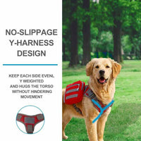 Thumbnail for Black Dog Tactical Backpack Harness - Adjustable Outdoor Camouflage Saddle Bag for Dogs
