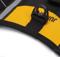 Thumbnail for Green Reflective Dog Saddle Harness with Storage Bags - Adjustable Pet Backpack for Outdoor Adventures