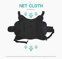 Thumbnail for Green Reflective Dog Saddle Harness with Storage Bags - Adjustable Pet Backpack for Outdoor Adventures