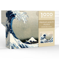 Thumbnail for Kanagawa Uburi DIY 1000-Piece Paper Puzzle - Creative Educational Toy for Family Fun