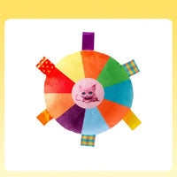 Thumbnail for 3 pcs cat pattem Plush Dog Chew Toy with Sound | Interactive Frisbee for Teeth Grinding & Play | Durable Non-Toxic Pet Toy