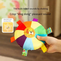 Thumbnail for 3 pcs cat pattem Plush Dog Chew Toy with Sound | Interactive Frisbee for Teeth Grinding & Play | Durable Non-Toxic Pet Toy