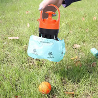 Thumbnail for Orange Portable Dog Poop Scooper - Outdoor Pet Waste Picker, Six-Claw Dog Waste Tool for Easy Clean-Up, Travel-Friendly