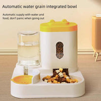 Thumbnail for Blue Automatic Pet Feeder and Water Dispenser - Smart Dog Bowl & Cat Feeder, Universal Pet Feeding Station, Electric Pet Water Fountain