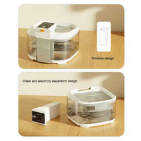 Thumbnail for White 4.5L Rechargeable Pet Water Fountain for Cats & Dogs - Automatic Circulating Water Dispenser with Large Capacity