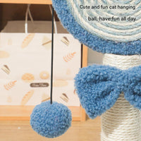 Thumbnail for Green Durable Mushroom Cat Scratching Post - Anti-Slip, No Debris Cat Scratch Pad with Sofa Protection for Small Cats