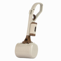Thumbnail for Beige Portable Dog Poop Scooper with Large 9.5cm Opening, Ergonomic Handle, Lightweight 320g Pet Waste Picker for Outdoor Walks
