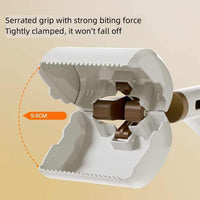 Thumbnail for Beige Portable Dog Poop Scooper with Large 9.5cm Opening, Ergonomic Handle, Lightweight 320g Pet Waste Picker for Outdoor Walks