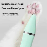 Thumbnail for White 4-in-1 Pet Grooming Electric Clippers - Professional Rechargeable Trimmer for Dogs & Cats, Paw, Fur, Nail, and Ear Care | Compact Design,