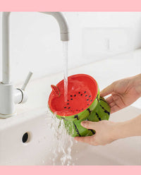 Thumbnail for Ceramic Elevated Pet Food Bowl - Cute Pitaya Pattern Design for Cats and Small Dogs