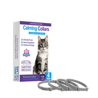 Thumbnail for Gray Calming Collars for Cats - Natural Anxiety Relief, Adjustable, 4 Pack