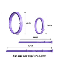 Thumbnail for Blue Calming Collars for Cats - Natural Anxiety Relief, Adjustable, 4 Pack